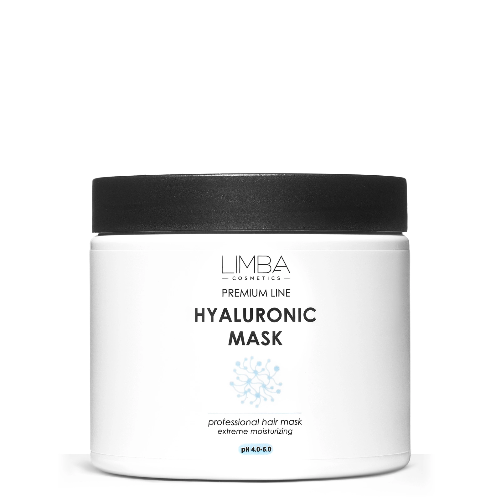 Limba Cosmetics Premium Hyaluronic Moisturizing Mask, 490 ml